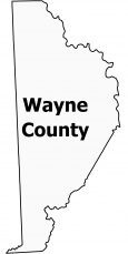 Wayne County Map Pennsylvania