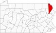 Wayne County Map Pennsylvania Locator