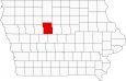 Webster County Map Iowa Locator