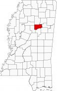 Webster County Map Mississippi Locator