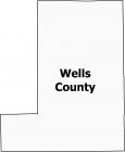 Wells County Map Indiana