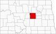 Wells County Map North Dakota Locator
