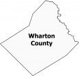 Wharton County Map Texas