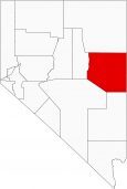 White Pine County Map Nevada Locator