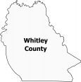 Whitley County Map Kentucky