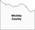 Wichita County Map Texas