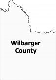 Wilbarger County Map Texas