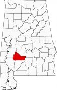 Wilcox County Map Locator