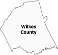 Wilkes County Map Georgia