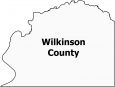 Wilkinson County Map Mississippi