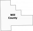 Will County Map Illinois Locator
