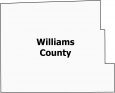 Williams County Map Ohio