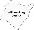 Williamsburg County Map South Carolina