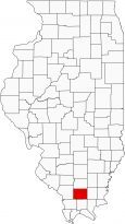 Williamson County Map Illinois