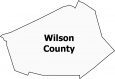 Wilson County Map North Carolina
