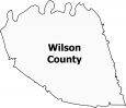 Wilson County Map Tennessee