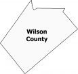 Wilson County Map Texas