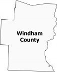 Windham County Map Vermont