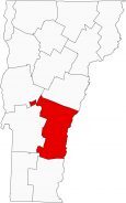 Windsor County Map Vermont Locator