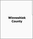 Winneshiek County Map Iowa