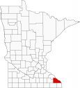 Winona County Map Minnesota Locator