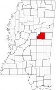 Winston County Map Mississippi Locator