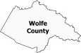 Wolfe County Map Kentucky