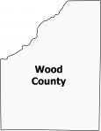 Wood County Map Ohio