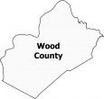 Wood County Map West Virginia