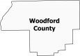 Woodford County Map Illinois Locator
