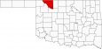 Woods County Map Oklahoma Locator