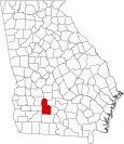 Worth County Map Georgia Locator