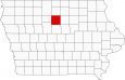 Wright County Map Iowa Locator