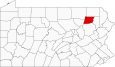 Wyoming County Map Pennsylvania Locator
