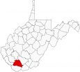 Wyoming County Map West Virginia Locator