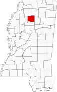 Yalobusha County Map Mississippi Locator