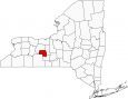 Yates County Map New York Locator
