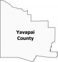Yavapai County Map Arizona