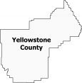 Yellowstone County Map Montana