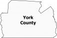 York County Map South Carolina