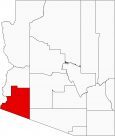Yuma County Map Arizona Locator