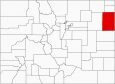 Yuma County Map Colorado Locator