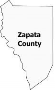Zapata County Map Texas