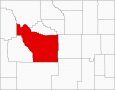 Fremont County Map Wyoming Locator