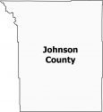Johnson County Map Wyoming