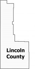 Lincoln County Map Wyoming