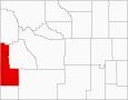 Lincoln County Map Wyoming Locator
