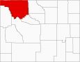 Park County Map Wyoming Locator