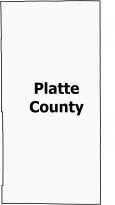 Platte County Map Wyoming