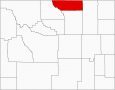 Sheridan County Map Wyoming Locator